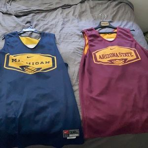 Vintage Basketball Training Jerseys